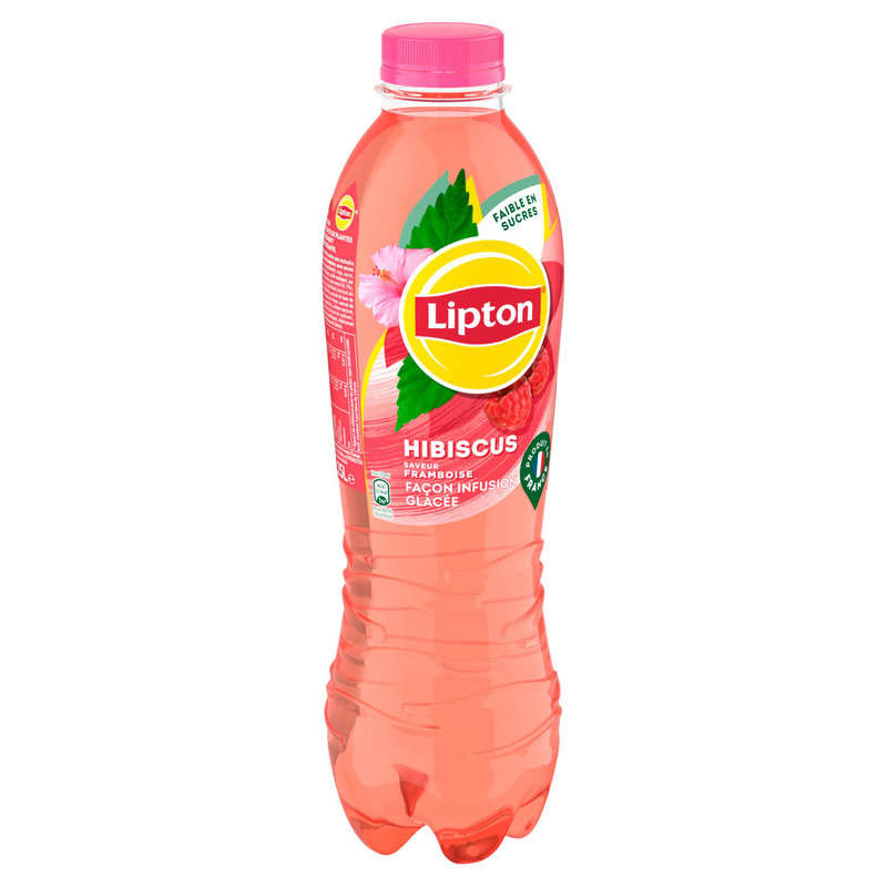 Lipton Hibiscus Framboise Façon Infusion Glacée 1,25L