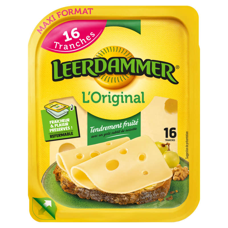 Leerdammer L'Original Tranches x16 400g