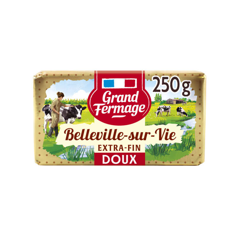 Grand Fermage Beurre Doux Plaquette Aop 250g