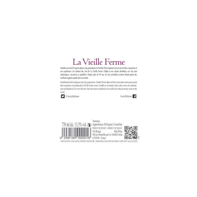 La Vieille Ferme Ventou Rouge AOP 75cl