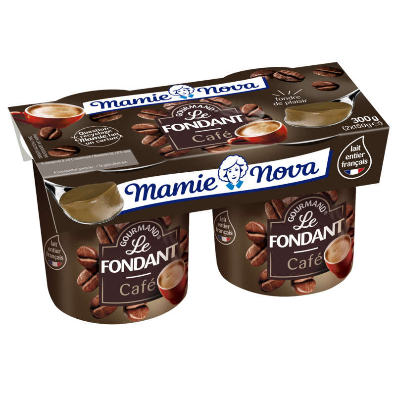 Mamie Nova Crème Dessert Au Café 2x150g