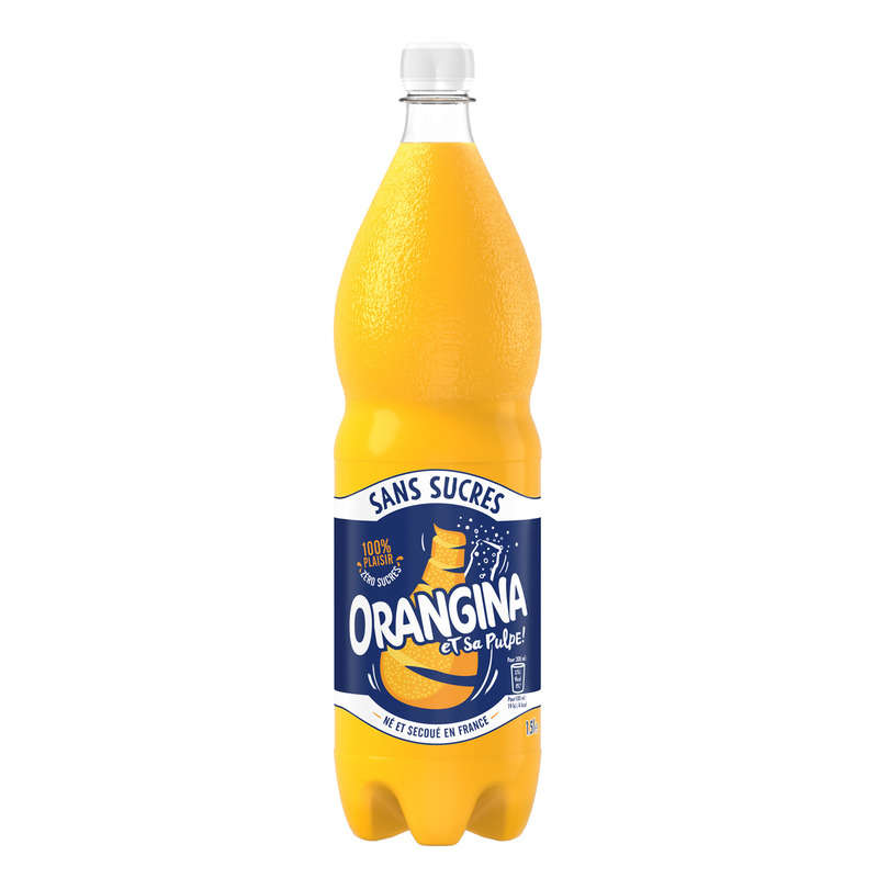 Orangina Soda À L'Orange Sans Sucres 1,5L