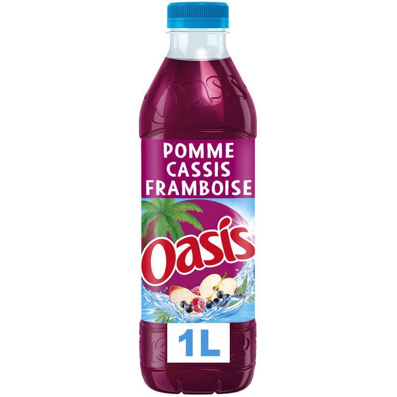 Oasis Pomme cassis framboise 1L