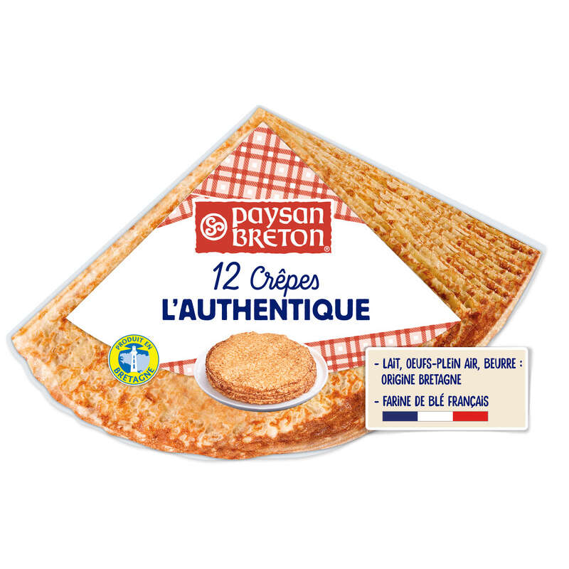 Paysan Breton Crêpes 'L'Authentique' x12 370g