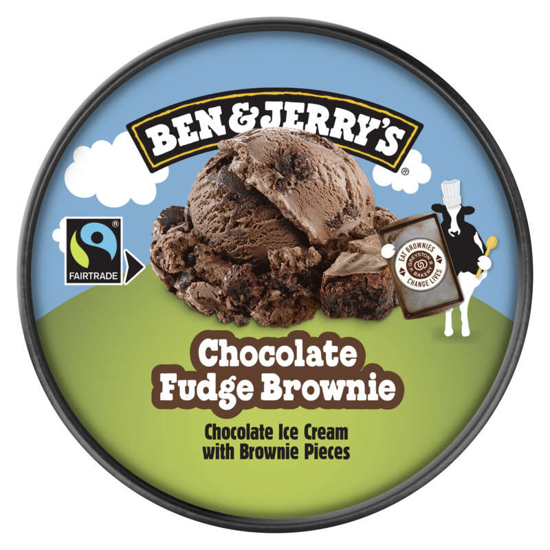 Ben & Jerry's Glace en Pot Chocolate Fudge Brownie 408g