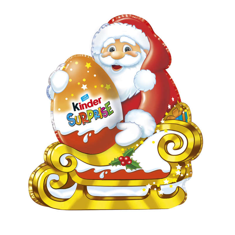 Kinder Suprise Chocolat Moulage Père Noël 75g