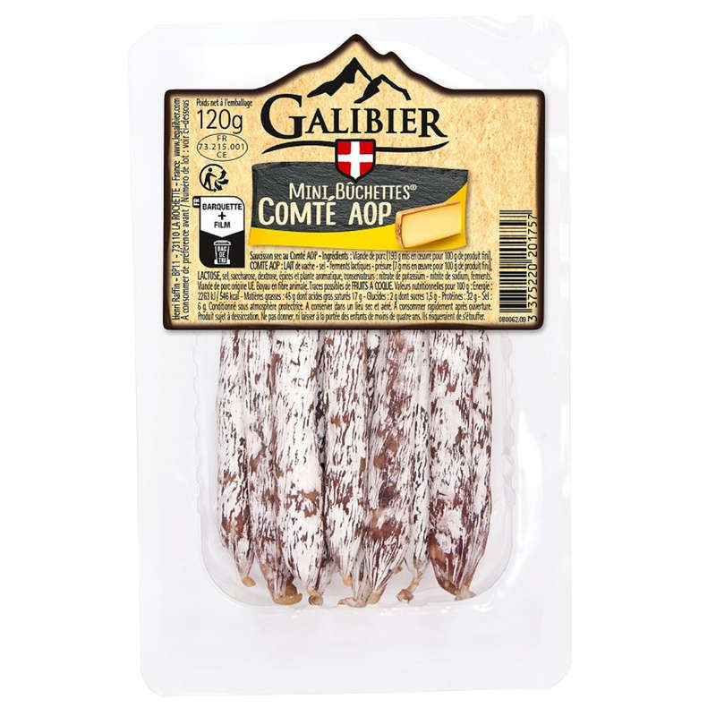 Le Galibier Mini Buchettes au Comté 120g