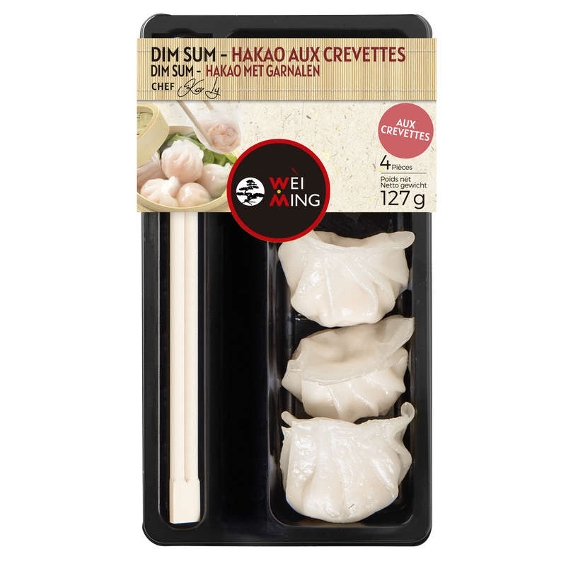 Wei Ming Hakao aux Crevettes 127g