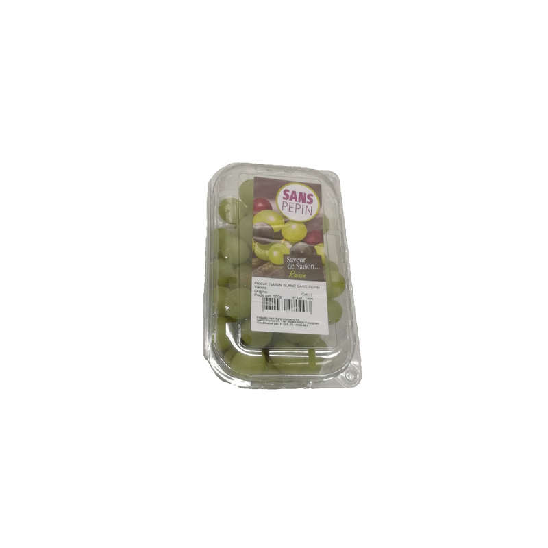 Saveur de saison raisin blanc sans pepins 500g