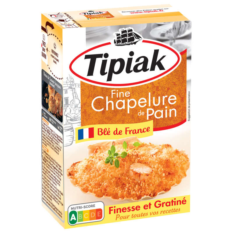 Tipiak Fine Chapelure de pain 250g