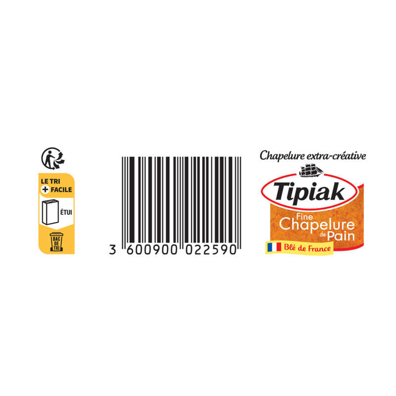 Tipiak Fine Chapelure de pain 250g