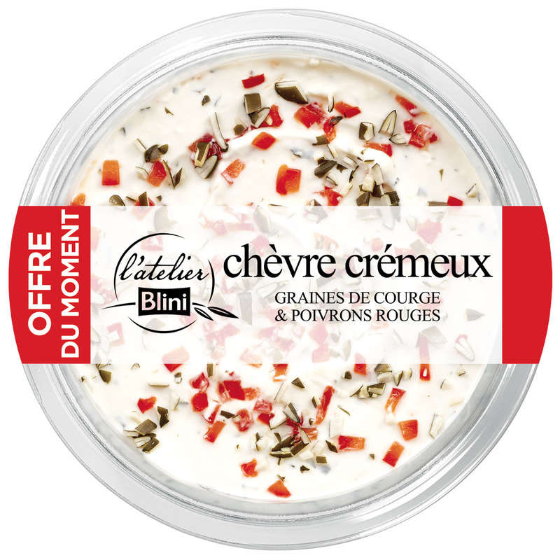 Atelier Blini Au Chevre cremeux 160g Offre promo