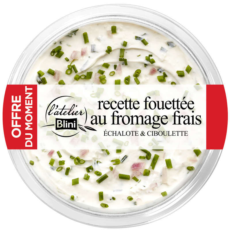 L'Atelier Blini Au Fromage Frais 160g Offre du Moment