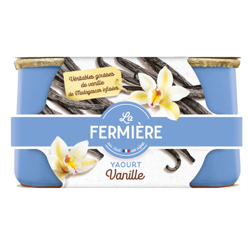 La Fermière Yaourt À La Vanille 2x140g