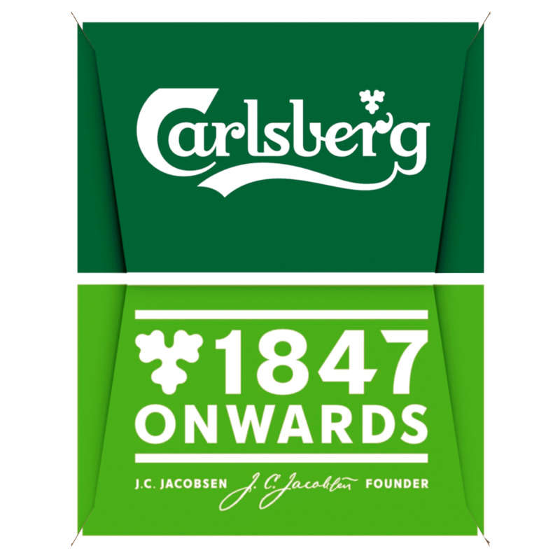 Carlsberg Bière Blonde Danoise 6x33cl