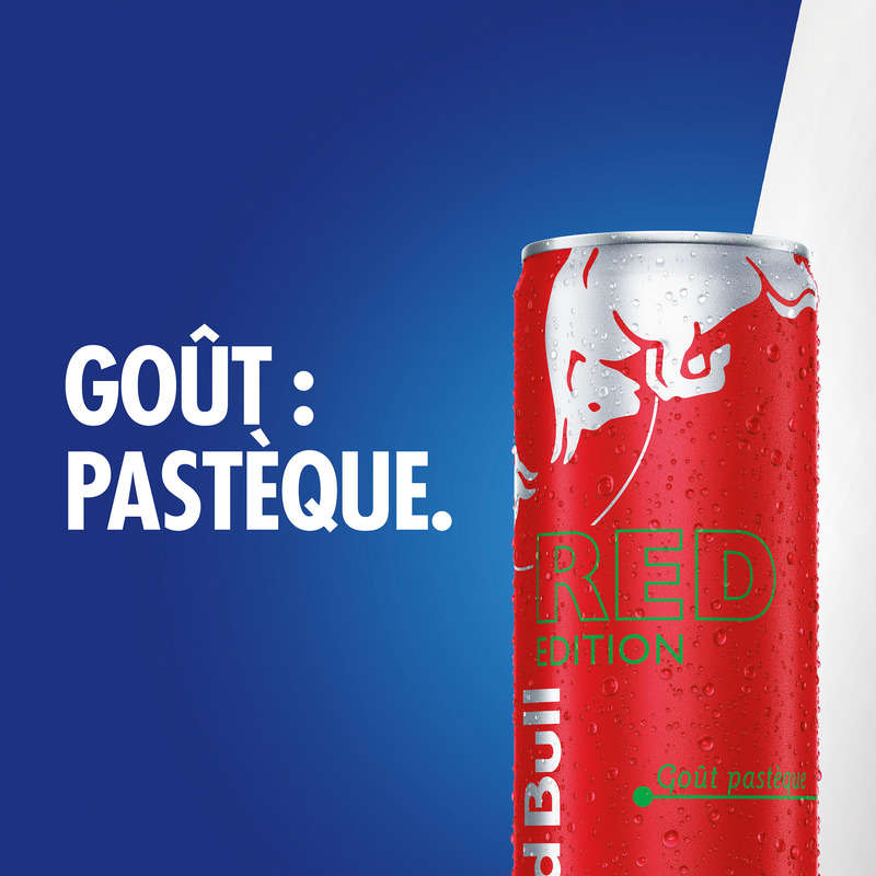 Red Bull Boisson Énergisante Goût Pastèque 250Ml