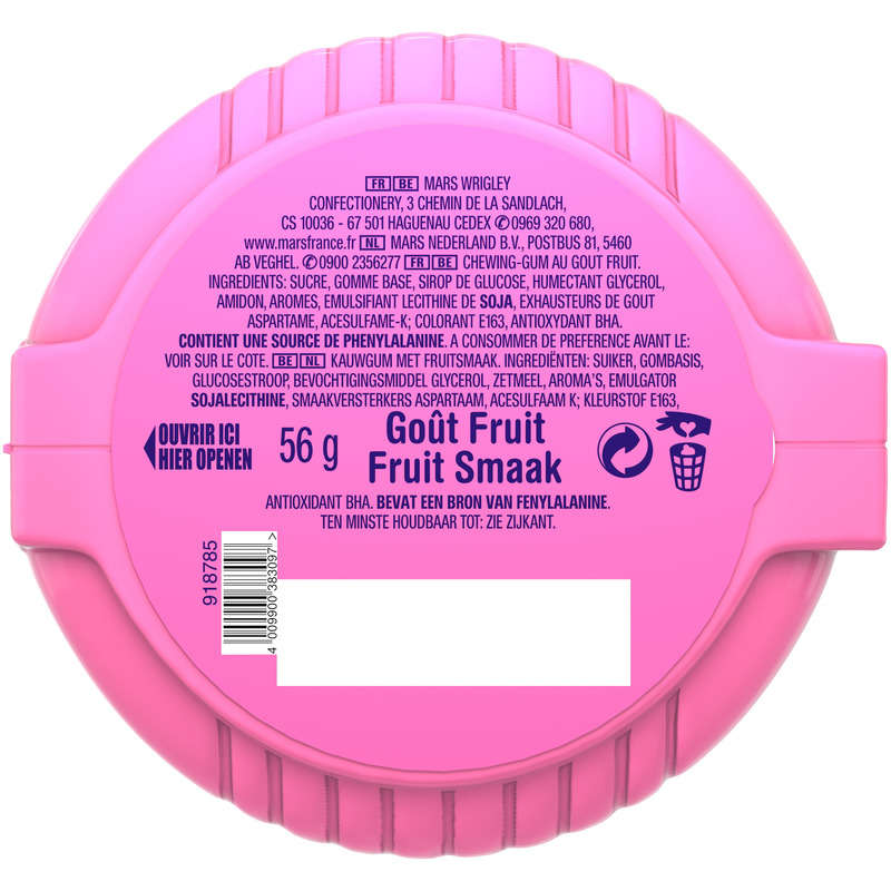 Wrigley's Hubba Bubba Chewing Gum Mega Long 56g