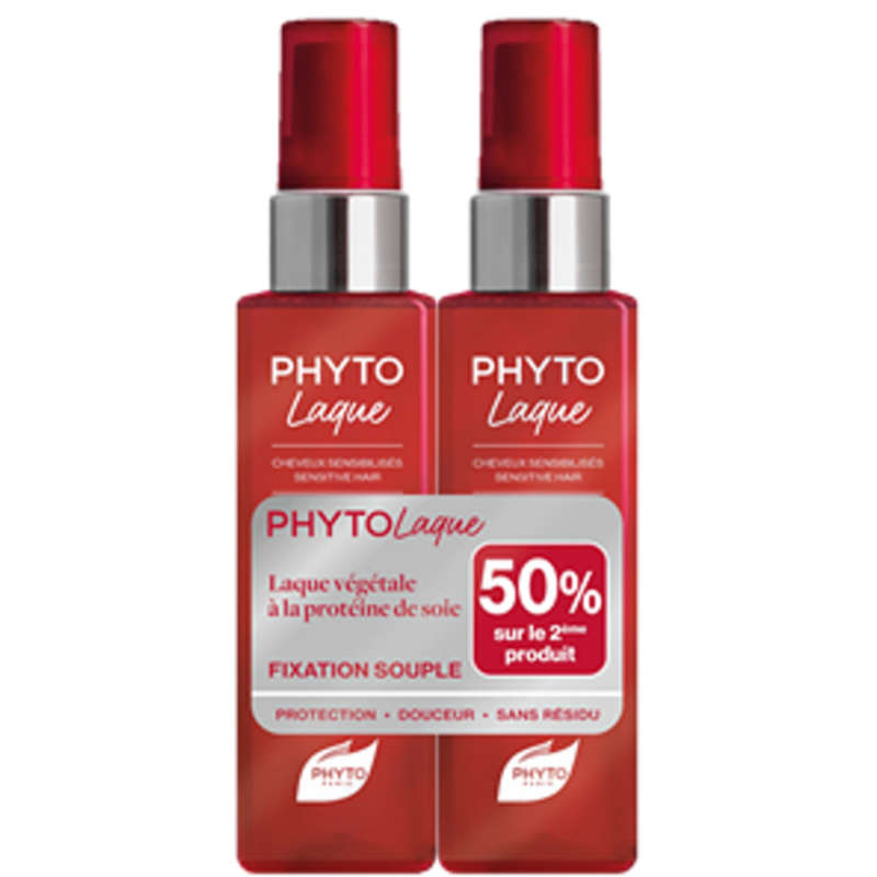 Phytosolba Phytolaque Soie laque végétale fixation naturelle 2 x 100ml