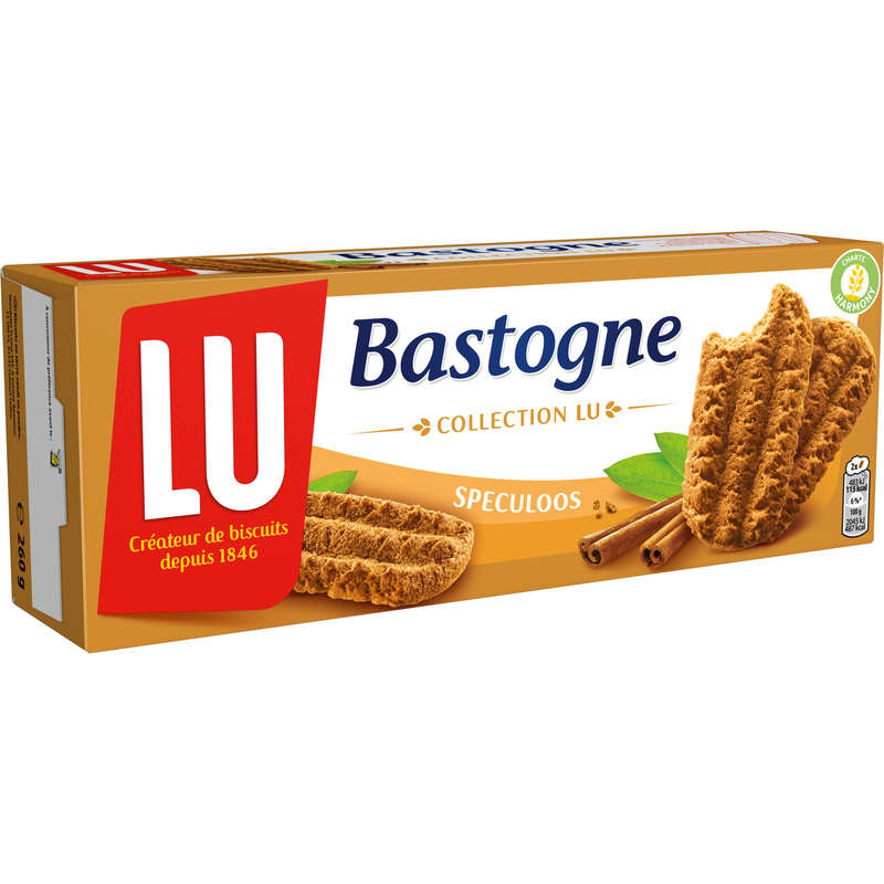 Lu L'Original Bastogne Biscuits au Spéculoos 260g