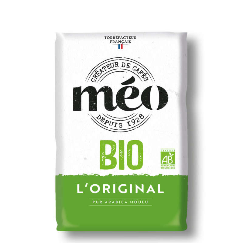 Meo Café Moulu Biologique 500g