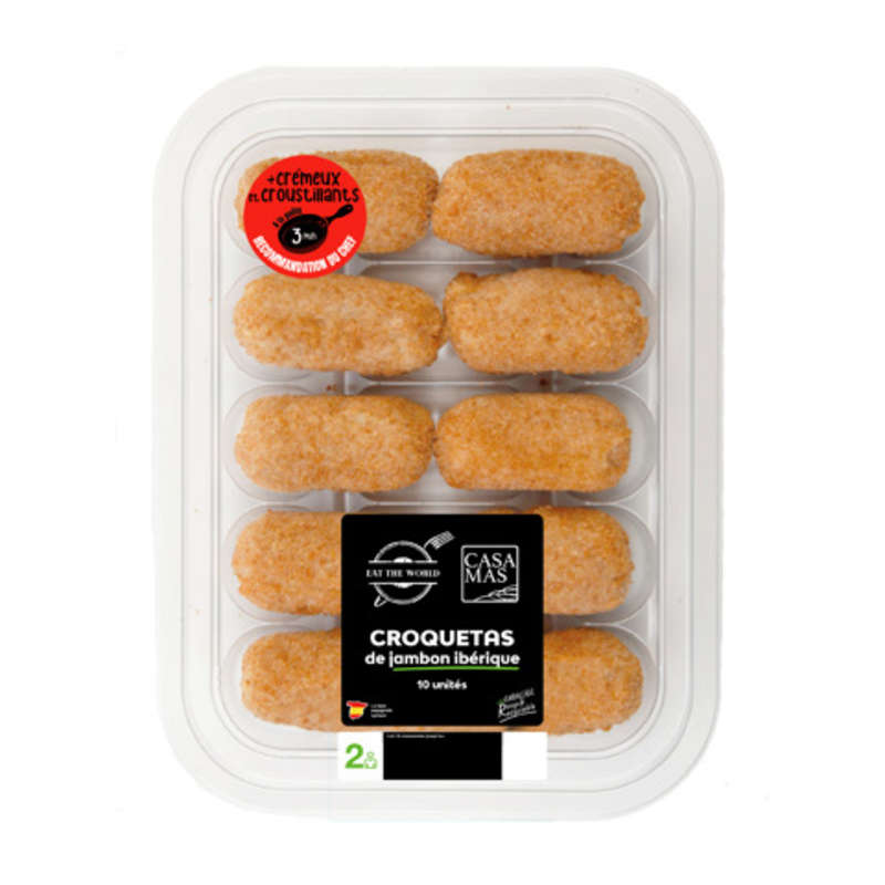 Casa Mas croquette jambon ibérique 280g