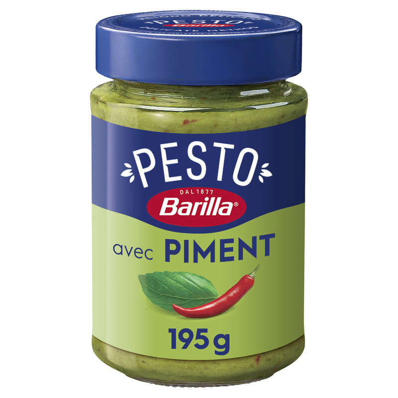 Barilla Sauce pesto basilic et piment 195g