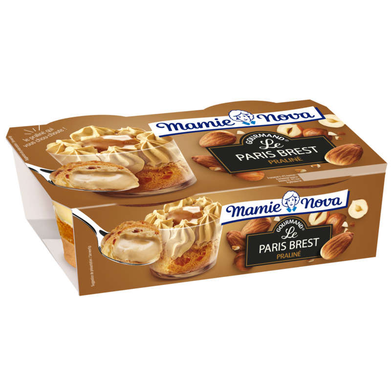 Mamie Nova Paris Brest Praliné 2x90g