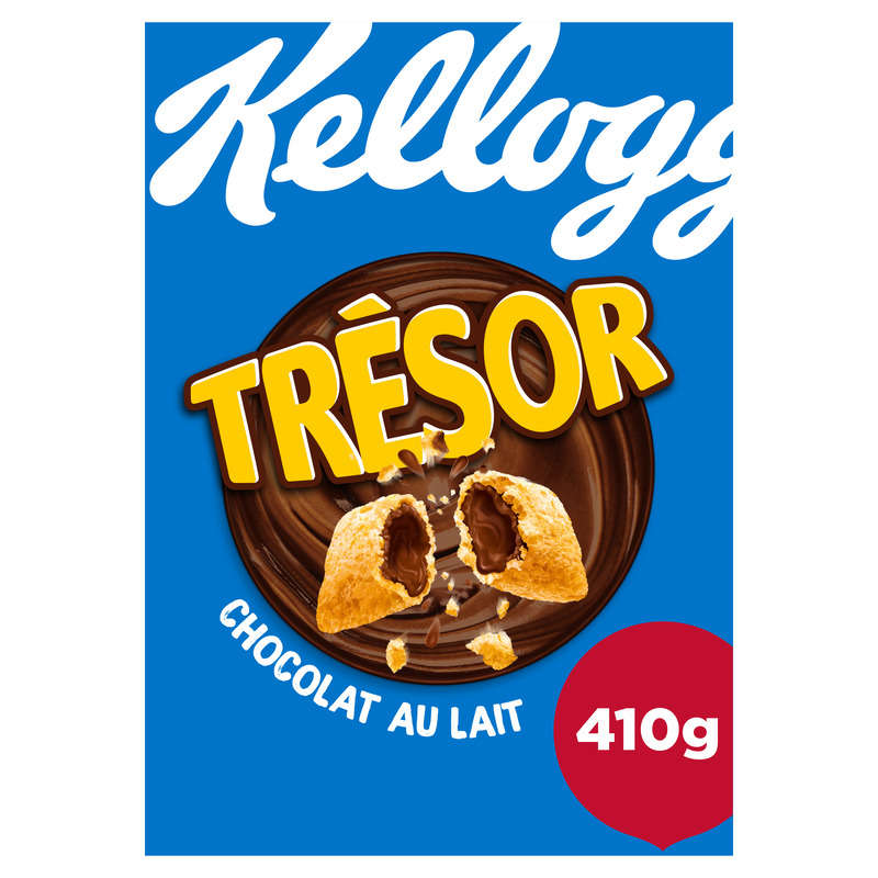 Kellogg's Céréales Trésor Chocolat au lait 410g