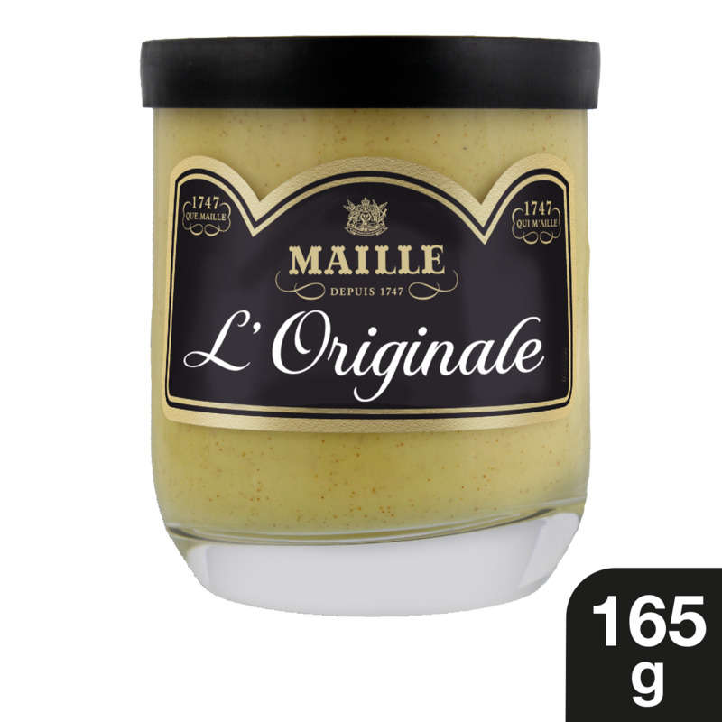 Maille L'Originale Moutarde Fine De Dijon 165g