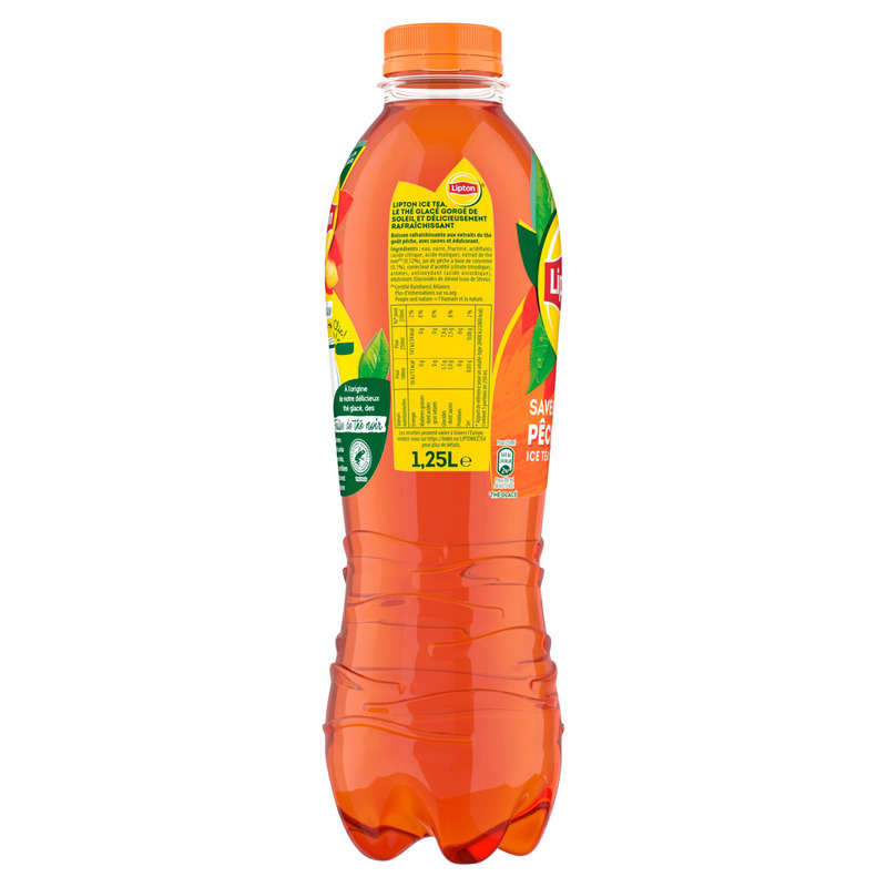 Lipton Thé Glacé Saveur Pêche 1,25L