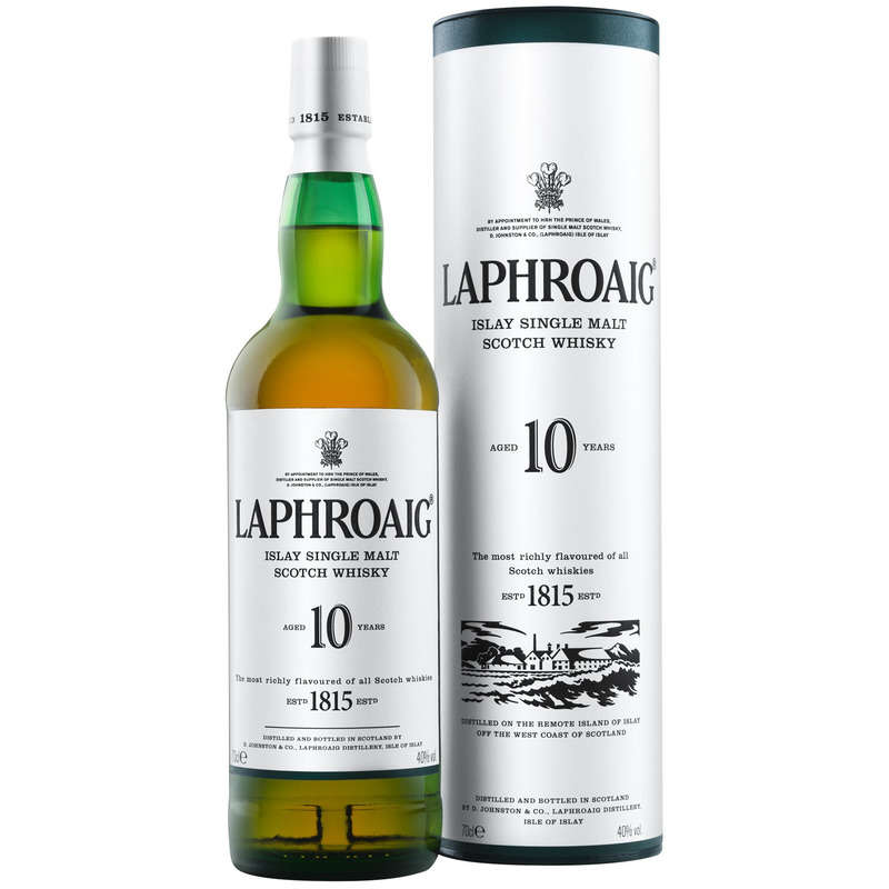 Laphroaig Whisky Ecosse Islay Single Malt 10 ans 40 % vol. 70cl