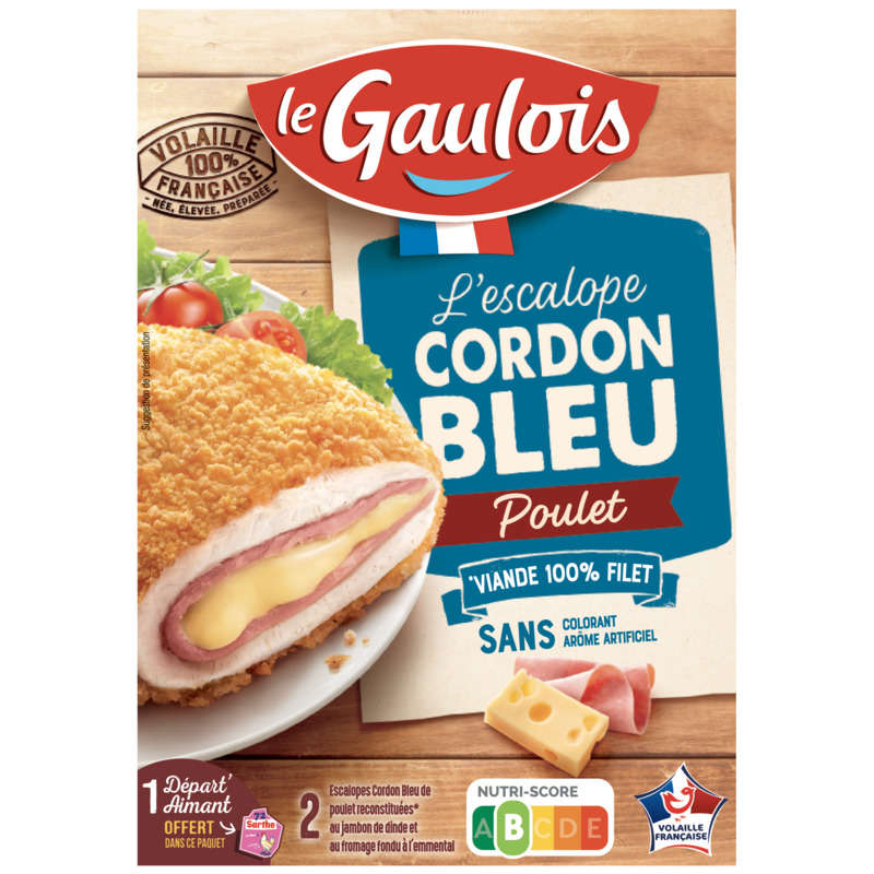 Le Gaulois Cordons Bleus Poulet X2 200g