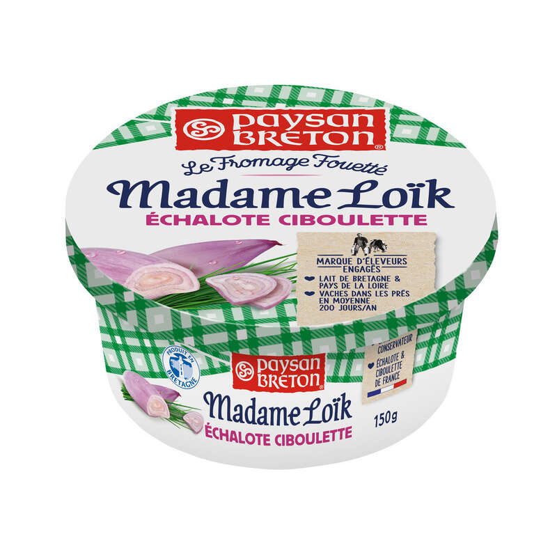 Paysan Breton Fromage Échalote Ciboulette 150g