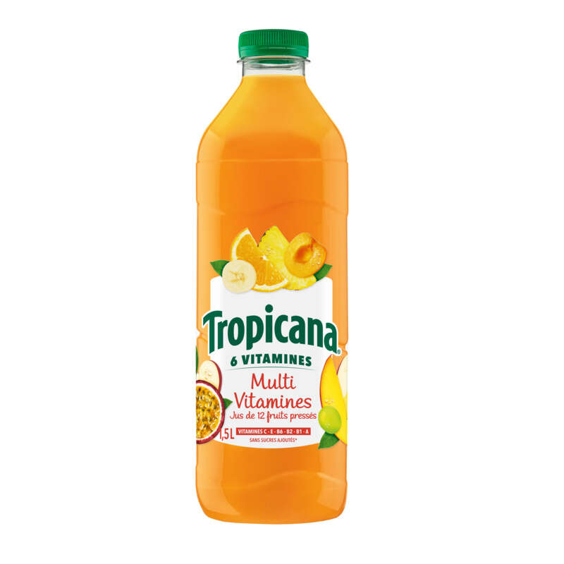 Tropicana Jus Multivitamines la Bouteille de 1,5L