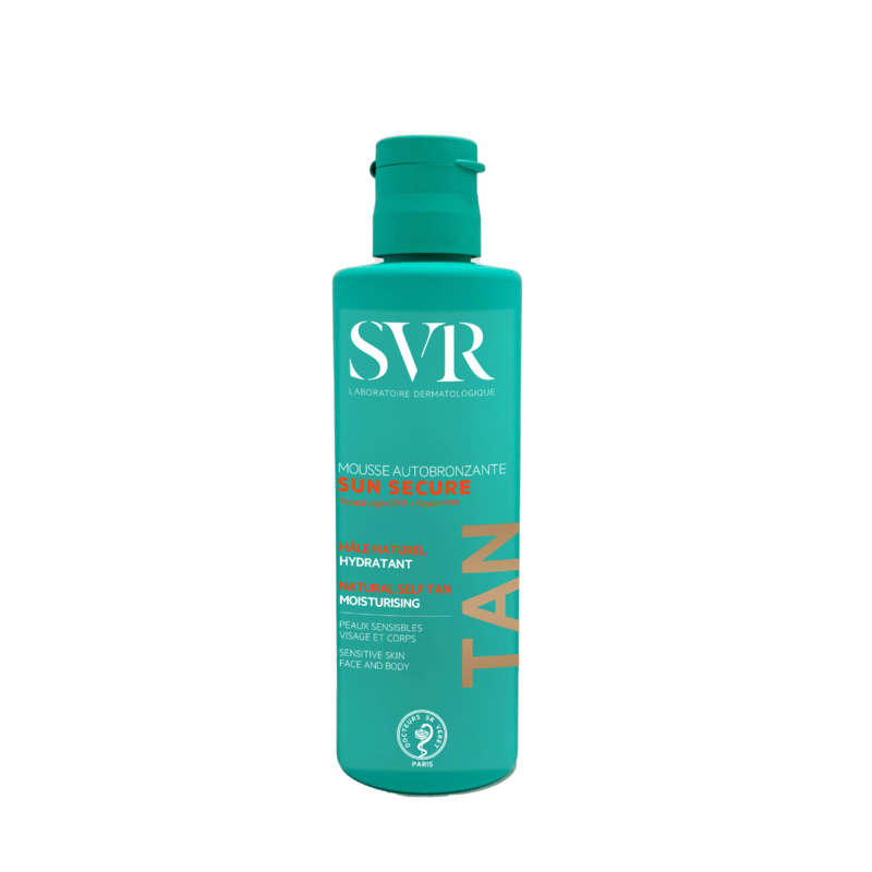 SVR Mousse Autobronzante Sun Secure Hâle Naturel Hydratant SPF50+ 150ml
