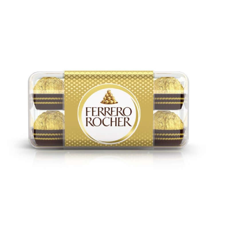 Ferrero Rocher Chocolat Noisettes x16 Pièces 200g