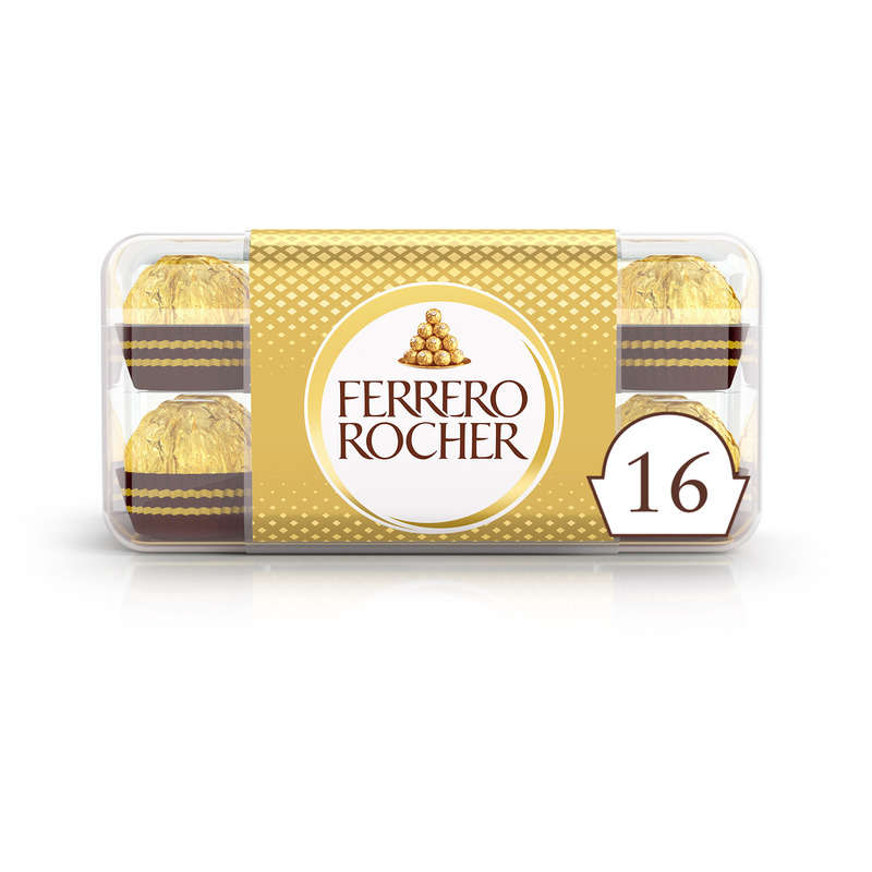 Ferrero Rocher Chocolat Noisettes x16 Pièces 200g