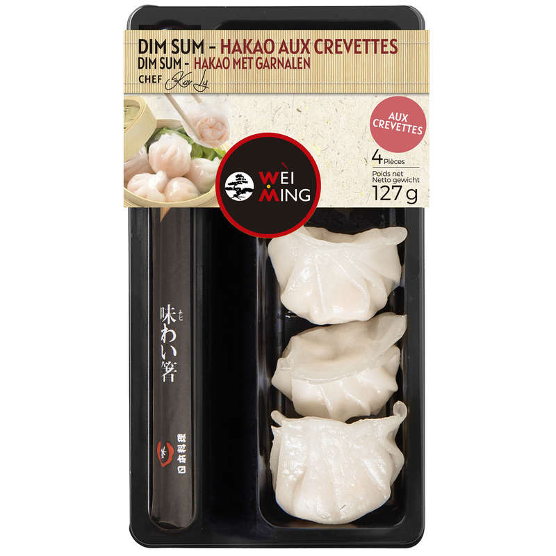 Wei Ming Hakao aux Crevettes 127g