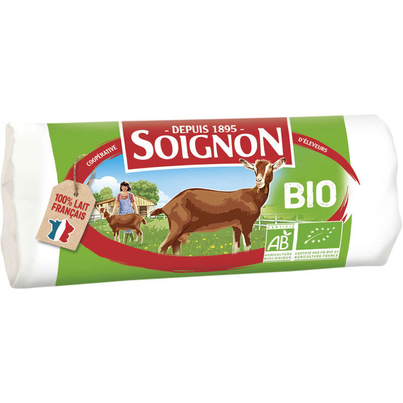 Soignon Fromage De Chèvre Bio 180g