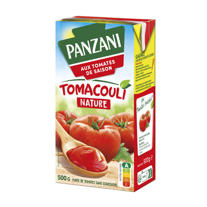 Panzani Sauce tomacouli nature 500g