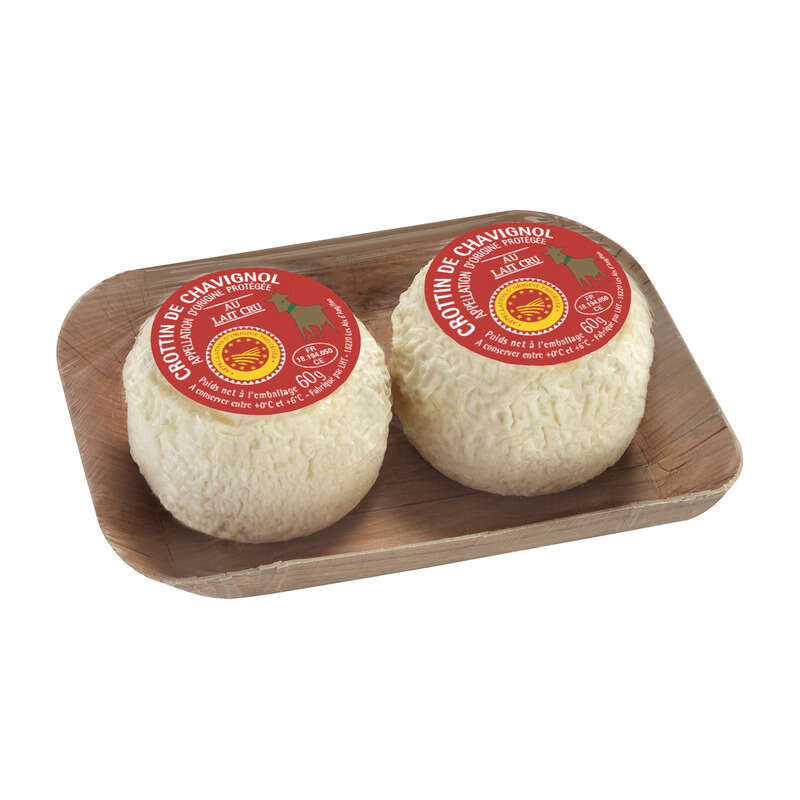 Rians Crottin De Chavignol Au Lait Cru Aoc 120g