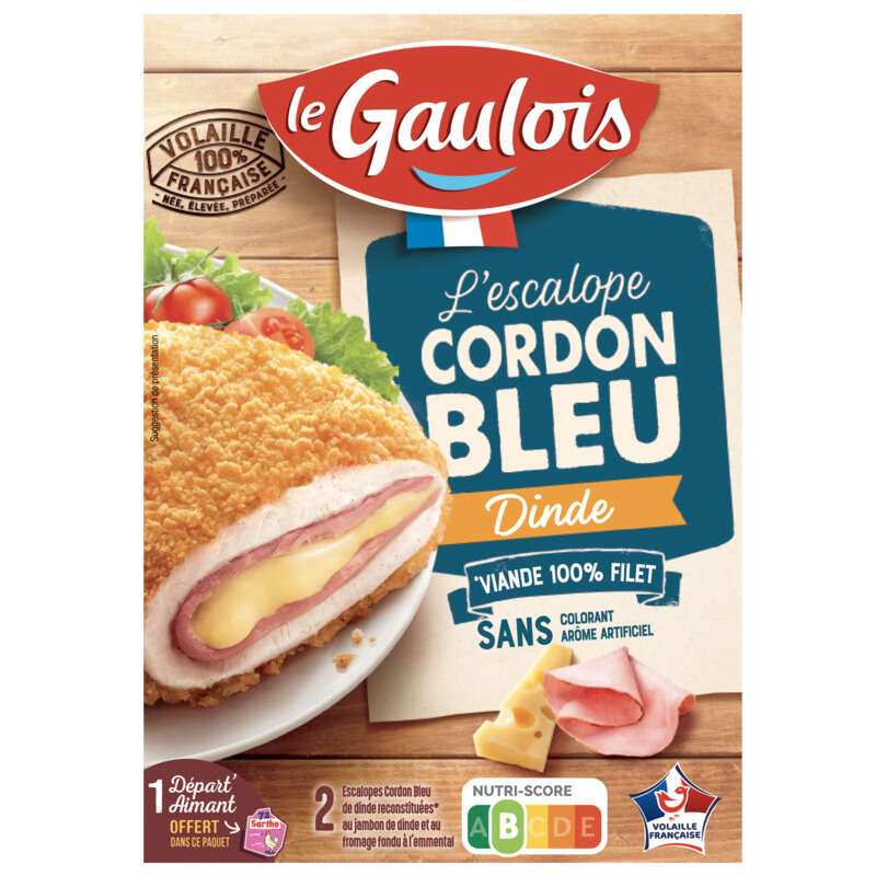 Le Gaulois Cordon Bleu De Dinde x2 200g