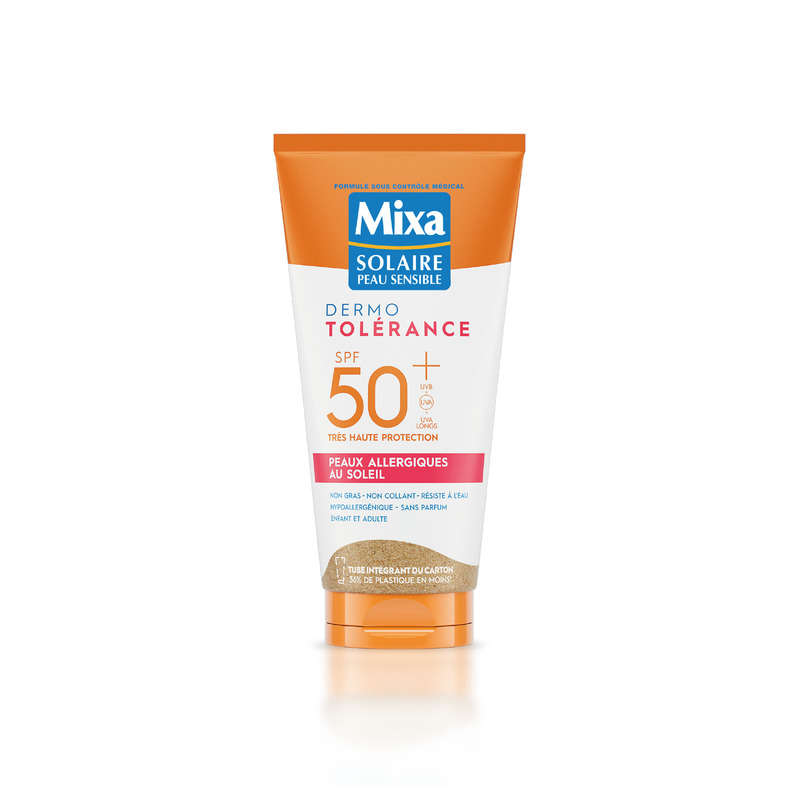 Mixa Lait protection Solaire Corps Tolerance SPF50+ 175ml