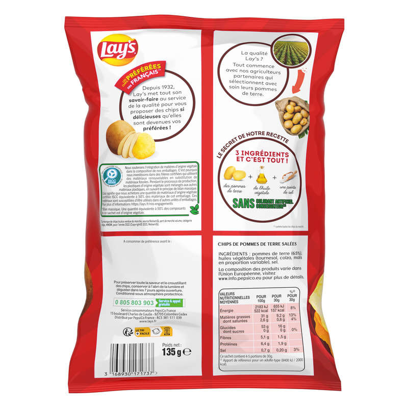 Lay's Chips Nature 135g