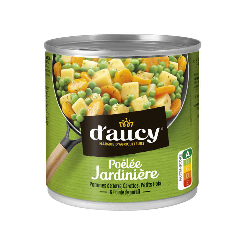 D'Aucy Poêlée Jardinière Au Jus De Carottes 290G