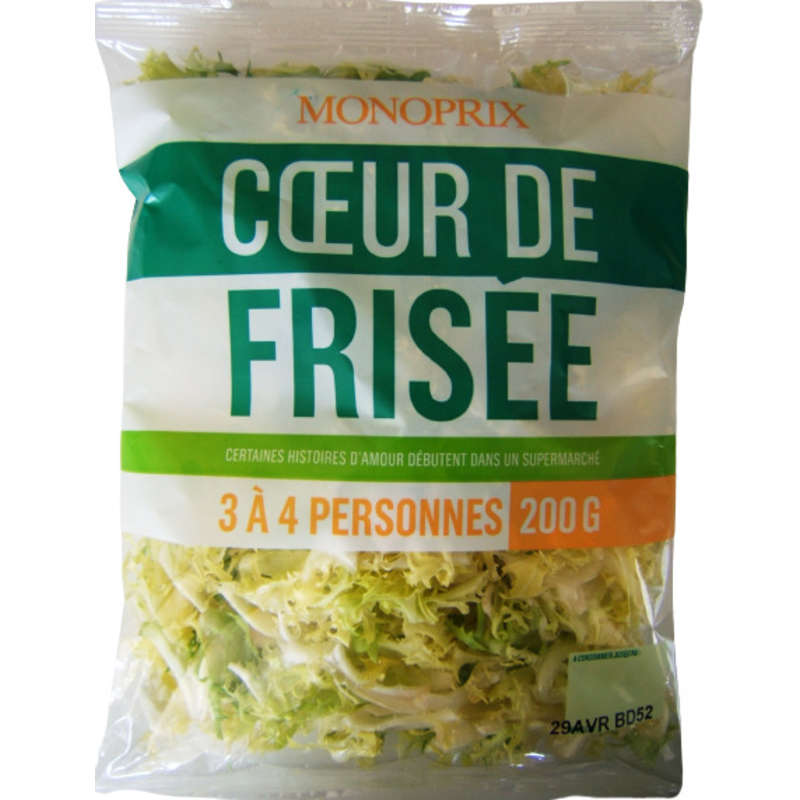 Monoprix Coeur de Frisée 200g