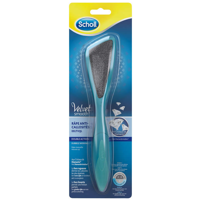 Scholl Râpe Anti-Callosités Double Action - Velvet Smooth