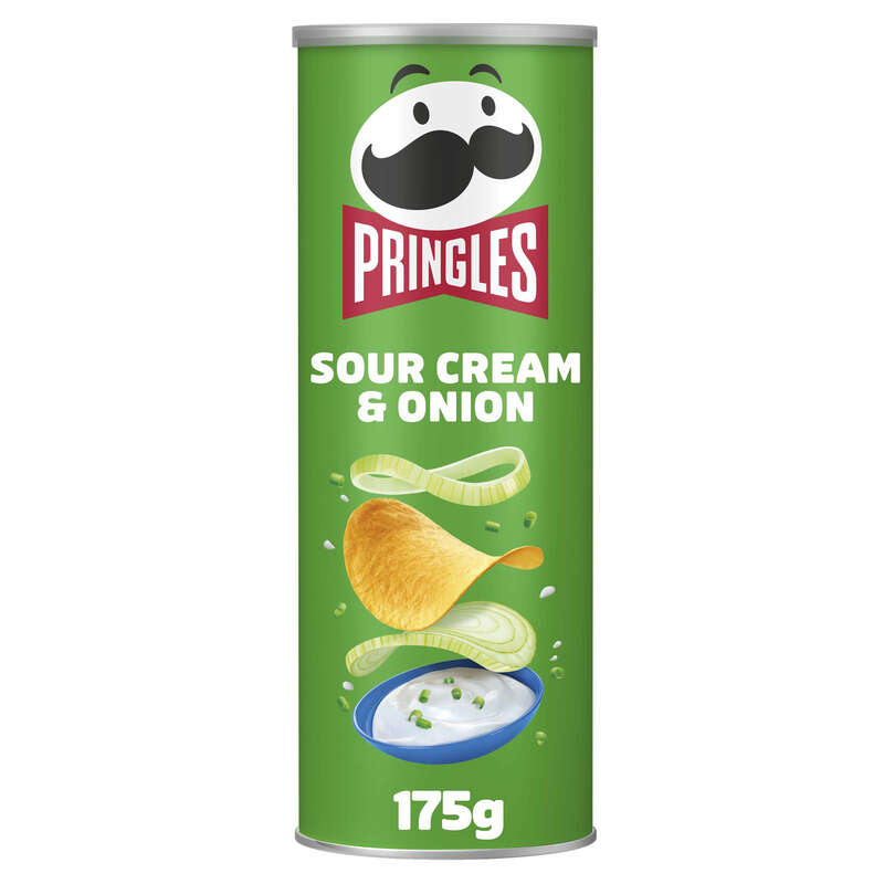 Pringles Chips Tuiles Crème et Oignon 175g