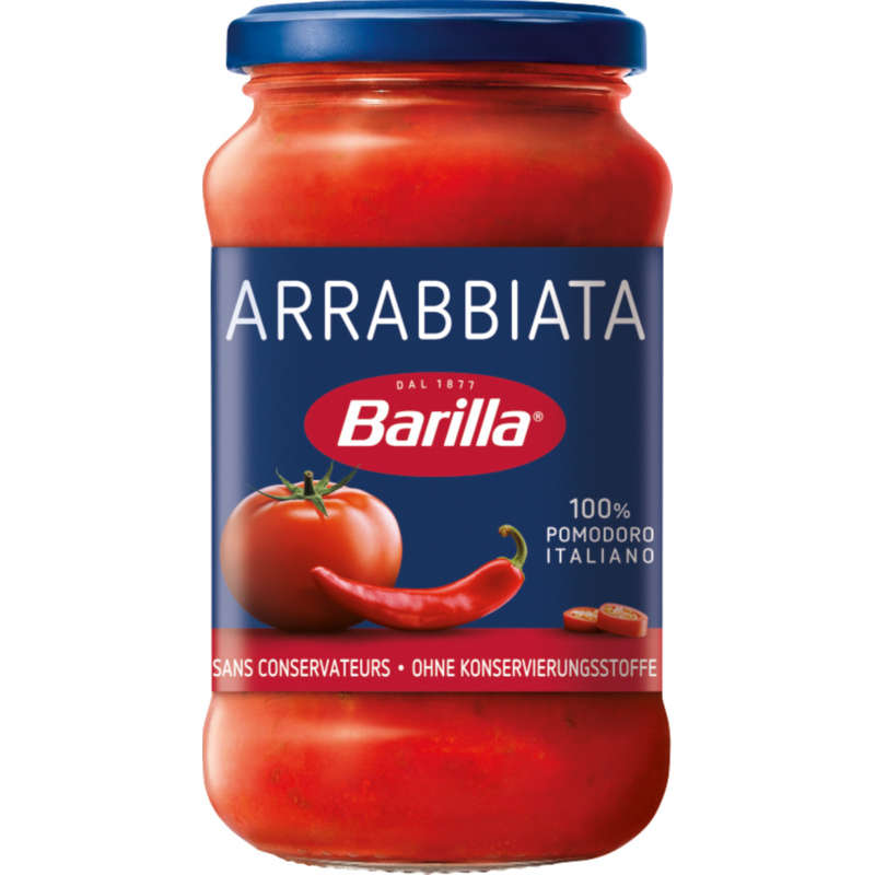 Barilla Sauce tomates arrabbiata 400g