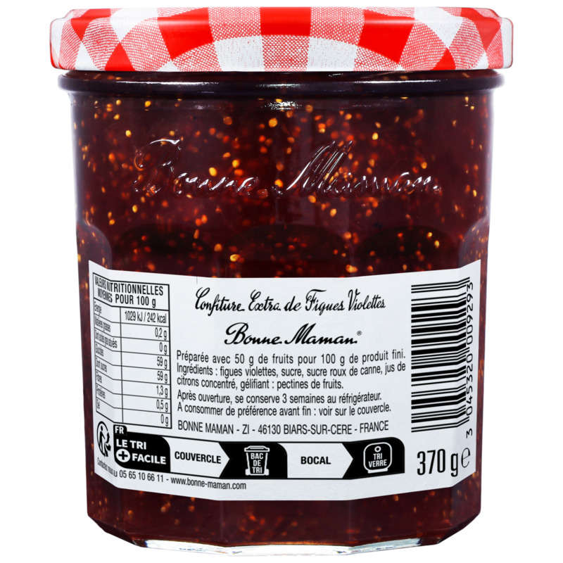 Bonne Maman Confiture aux Figues Violettes 370g